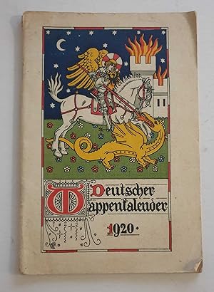 Seller image for Deutscher Wappenkalender 1920 for sale by Maynard & Bradley