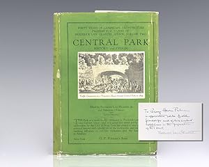 Frederick Law Olmsted: Landscape Architect 1822-1903: Central Park as a Work of Art and as a Grea...