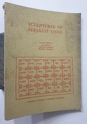 Seller image for Sculptures Of Sesasayi Visnu. Survey, Iconological Interpretation, Formal Analysis. for sale by Prabhu Book Exports