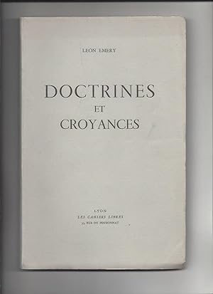 Doctrines et croyances