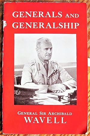 Seller image for Generals and Generalship. the Lees Knowles Lectures Delivered at Trinity College, Cambridge in 1939 for sale by Ken Jackson