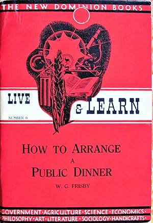 How to Arrange a Public Dinner