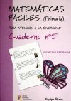 Imagen del vendedor de Matemticas fciles 5. Primaria a la venta por Agapea Libros