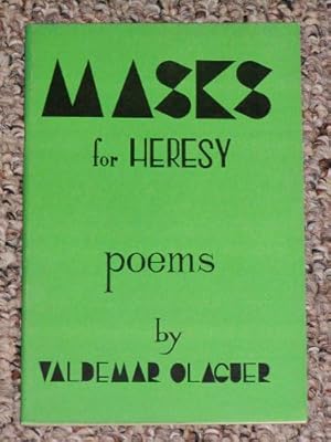 Seller image for Masks For Heresy for sale by Redux Books