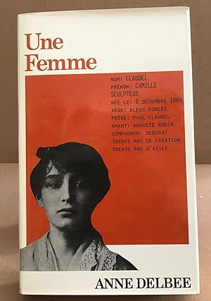 Seller image for Une femme for sale by librairie philippe arnaiz