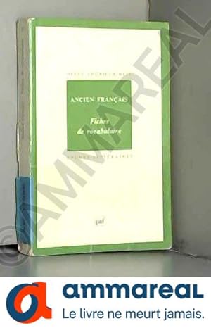 Image du vendeur pour Ancien franais, 6e dition. Fiches de vocabulaire mis en vente par Ammareal