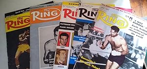 Bild des Verkufers fr The Ring - The Magazine for All Boxing and Wrestling Fans - 7 issues from 1957, 1958, 1959 and 1962 zum Verkauf von Your Book Soon