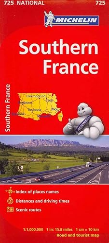 Seller image for Michelin Southern France Map 725 (Folded) for sale by Grand Eagle Retail