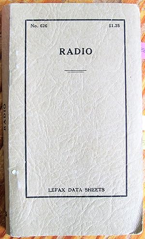 Radio. Data Sheets.