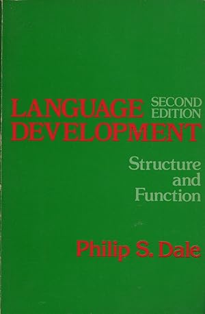 Seller image for Language Development: Structure and Function for sale by Cider Creek Books