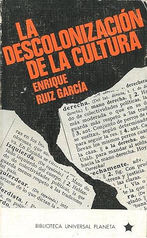 Image du vendeur pour La descolonizacion de la cultura mis en vente par Librera 7 Colores