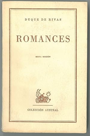 Seller image for Romances for sale by Librera 7 Colores