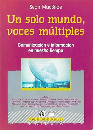Seller image for Un solo mundo, voces multiples for sale by Librera 7 Colores