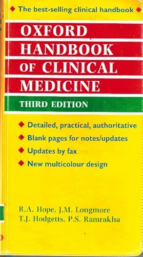 Seller image for OXFORD HANDBOOK OF CLINICAL MEDICINE for sale by Z-A LLC