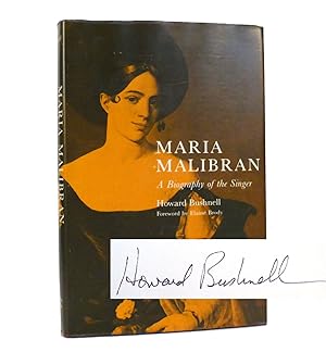 Seller image for MARIA MALIBRAN A Biography of the Singer for sale by Rare Book Cellar