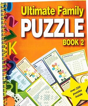 Bild des Verkufers fr ULTIMATE FAMILY PUZZLE BOOK 2 BY STAFF OF PUZZLECRAFT AND PUZZLE PRESS zum Verkauf von Z-A LLC