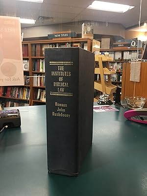 Seller image for Law and Society Volume II of the Institutes of Biblical Law (2nd Printing) for sale by Regent College Bookstore