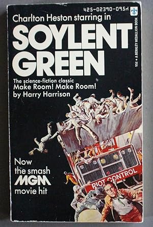 Imagen del vendedor de Soylent Green (Make Room ! Make Room !); MGM Movie starring Charlton Heston, Leigh Taylor-Young, Edward G. Robinson; Richard Fleisher (director) a la venta por Comic World