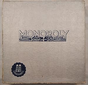 MONOPOLY No 102/2: silberner quadratischer Karton (Holzspielsteinen)[Brettspiel]. Achtung: Nicht ...