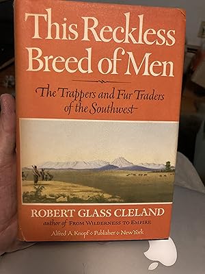 Seller image for the reckless breed of men for sale by A.C. Daniel's Collectable Books