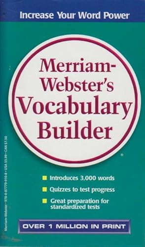 Bild des Verkufers fr Merriam-Webster's Vocabulary Builder zum Verkauf von Bcher bei den 7 Bergen