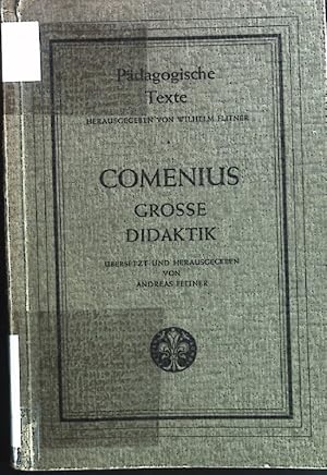 Bild des Verkufers fr Groe Didaktik: Comenius. zum Verkauf von books4less (Versandantiquariat Petra Gros GmbH & Co. KG)