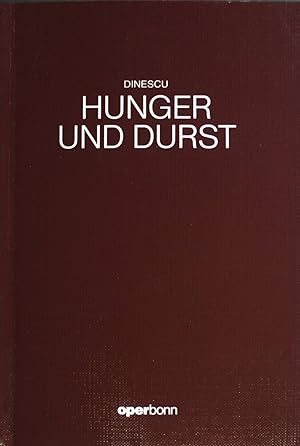 Imagen del vendedor de Hunger und Durst a la venta por books4less (Versandantiquariat Petra Gros GmbH & Co. KG)