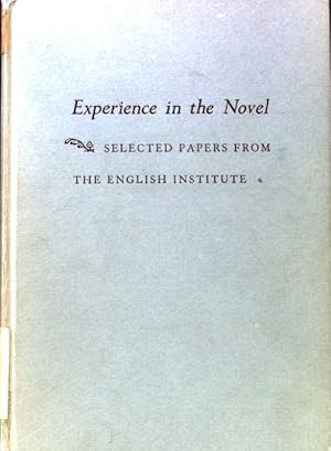 Seller image for Experience in the Novel; Selected Papers; for sale by books4less (Versandantiquariat Petra Gros GmbH & Co. KG)