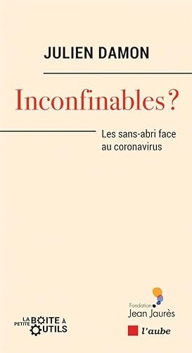 Seller image for inconfinables ? les sans-abri face au coronavirus for sale by Chapitre.com : livres et presse ancienne