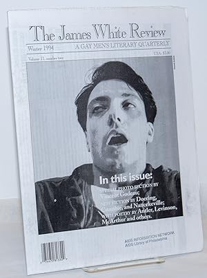 Seller image for The James White Review: a gay men's literary quarterly; vol. 11, #2, Winter 1994: Vincent Godeau photo-section for sale by Bolerium Books Inc.