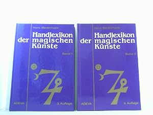 Bild des Verkufers fr Handlexikon der magischen Knste von der Sptantike bis zum 19. Jahrhundert. Beide Bnde. zum Verkauf von Antiquariat Uwe Berg