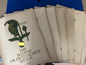 Die Kunst im Deutschen Reich - Jahrgang 1943 - Konvolut