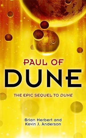 Bild des Verkufers fr Paul of Dune. Der Wstenplanet: Paul Atreides, englische Ausgabe zum Verkauf von moluna