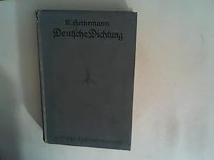 Seller image for Die deutsche Dichtung : Grundri der deutschen Literaturgeschichte for sale by ANTIQUARIAT FRDEBUCH Inh.Michael Simon