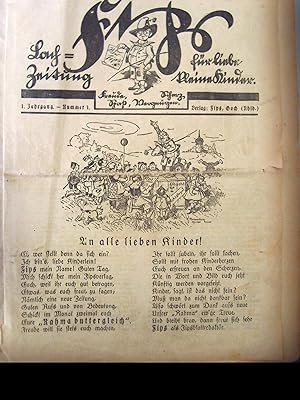 Fips: Lach-Zeitung für liebe kleine Kinder. Jg. 1.1925/26 - 3.1927/28.