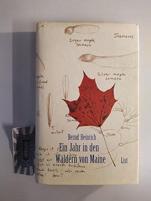 Bild des Verkufers fr Ein Jahr in den Wldern von Maine. Mit einem botanischen und zoologischen Glossar. zum Verkauf von Druckwaren Antiquariat