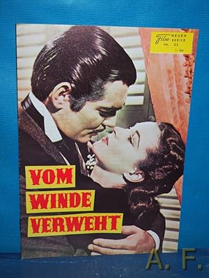 Neuer Film-Kurier Nr. 33. - Vom Winde verweht (Darsteller: Fred Crane, George Reeves, .) November...