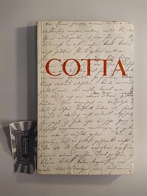 Cotta. Dokumente - Handschriften - Bücher aus drei Jahrhunderten. Ausstellung der Stuttgarter Zei...