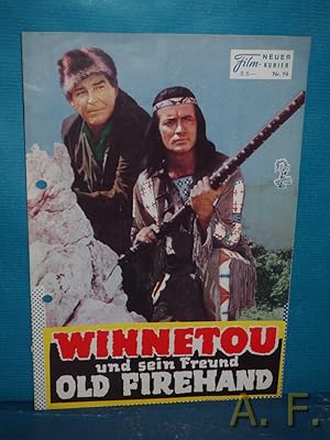 Neuer Film-Kurier Nr. 19. - Winnetou und sein Freund Old Firehand (Karl May) (Darsteller: Pierre ...