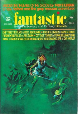 Bild des Verk�ufers f�r FANTASTIC STORIES April 1975 zum Verkauf von Fantastic Literature Limited