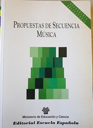 PROPUESTAS DE SECUENCIA MUSICA.