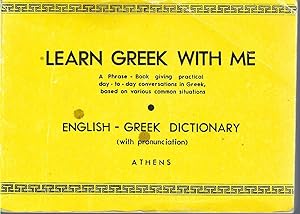 Learn Greek with Me a Short Practical Guide to the Living Greek Speech
