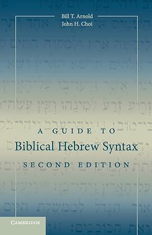 Bild des Verkufers fr A Guide to Biblical Hebrew Syntax zum Verkauf von moluna