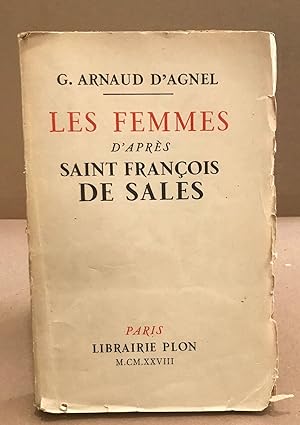 Seller image for Les femmes d'aprs saint Franois de Sales for sale by librairie philippe arnaiz