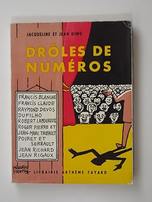 Imagen del vendedor de Drles de numros. dition originale. a la venta por Librairie Aubry