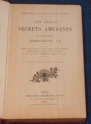 Les petits secrets amusants du prestidigitateur Alber-Graves. Ombres avec les mains plis du papie...