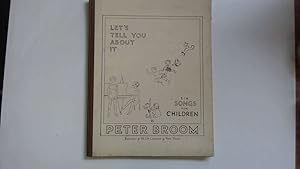 Imagen del vendedor de Let's Tell You About It. Six Songs for Children. a la venta por Goldstone Rare Books