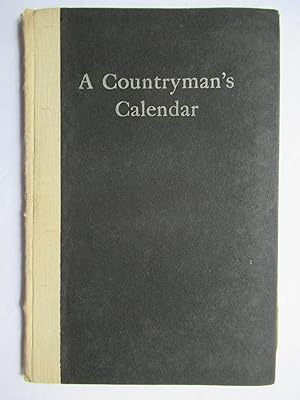 Seller image for A COUNTRYMAN'S CALENDAR, Sayings for the months for sale by First Folio    A.B.A.A.