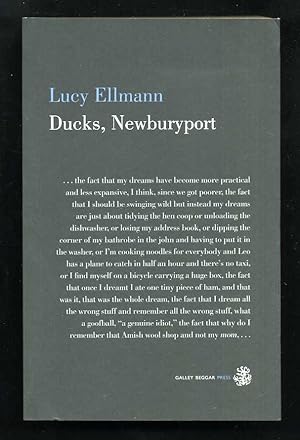 Bild des Verkufers fr Ducks, Newburyport; SIGNED LIMITED 1st/1st + bookmark + Postcard zum Verkauf von Blaeberry Books