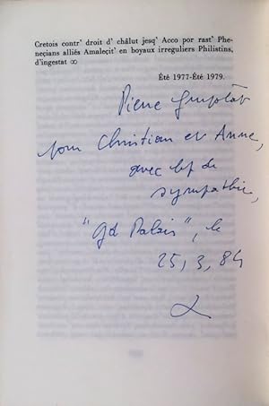 Seller image for Le livre for sale by Chlo et Denis Ozanne